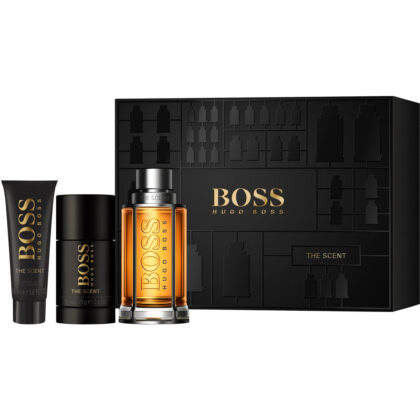 HUGO BOSS THE SCENT SET EDT100ML DEO150ML SG100ML