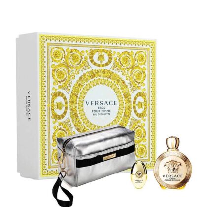 VERSACE SET EROS POUR FEMME EDP100ML EDP10ML BAG