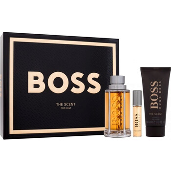 HUGO BOSS THE SCENT SET EDT 100ML EDT 10ML SG 100ML