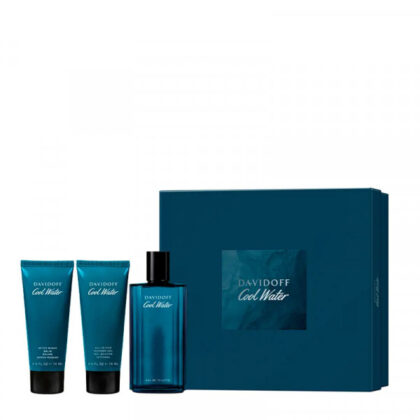 DAVIDOFF COOL WATER (M) SET EDT 125ML + SG 75ML + ASB 75ML
